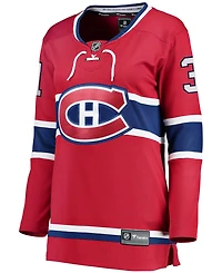 Women's Carey Price Red Montreal Canadiens Home Breakaway Player Jersey