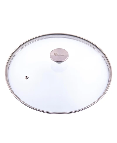 Victoria Glass Lid with Stainless Steel Knob for 13" Skillet