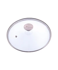 Victoria Glass Lid with Stainless Steel Knob for 8" Skillet