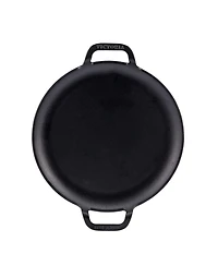 Victoria 10" Comal with 2 Side Handles, Seasoned