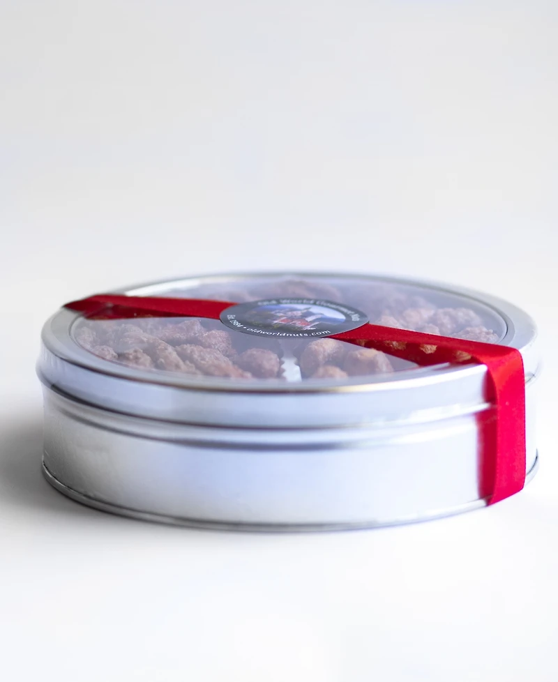 Old World Style Almonds Assorted Cinnamon Roasted Nuts Gift Tin