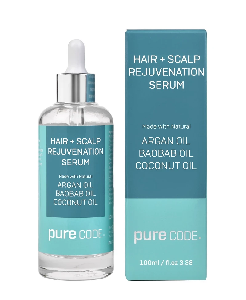 Purecode Roots Of Health Hair + Scalp Rejuvenation Serum, 3.38 oz.