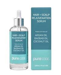 Purecode Roots Of Health Hair + Scalp Rejuvenation Serum, 3.38 oz.