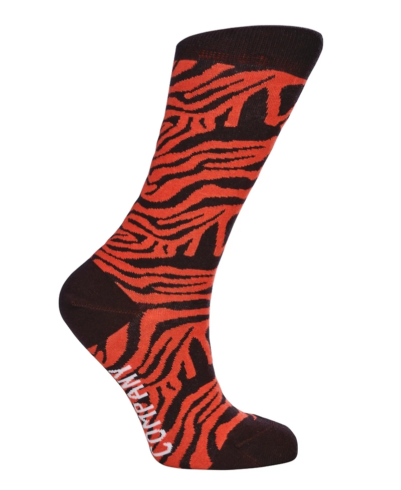 Tiger Cotton Women's Crew Socks