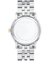 Movado Men's Swiss Museum Classic Two-Tone Pvd Stainless Steel Bracelet Watch 40mm