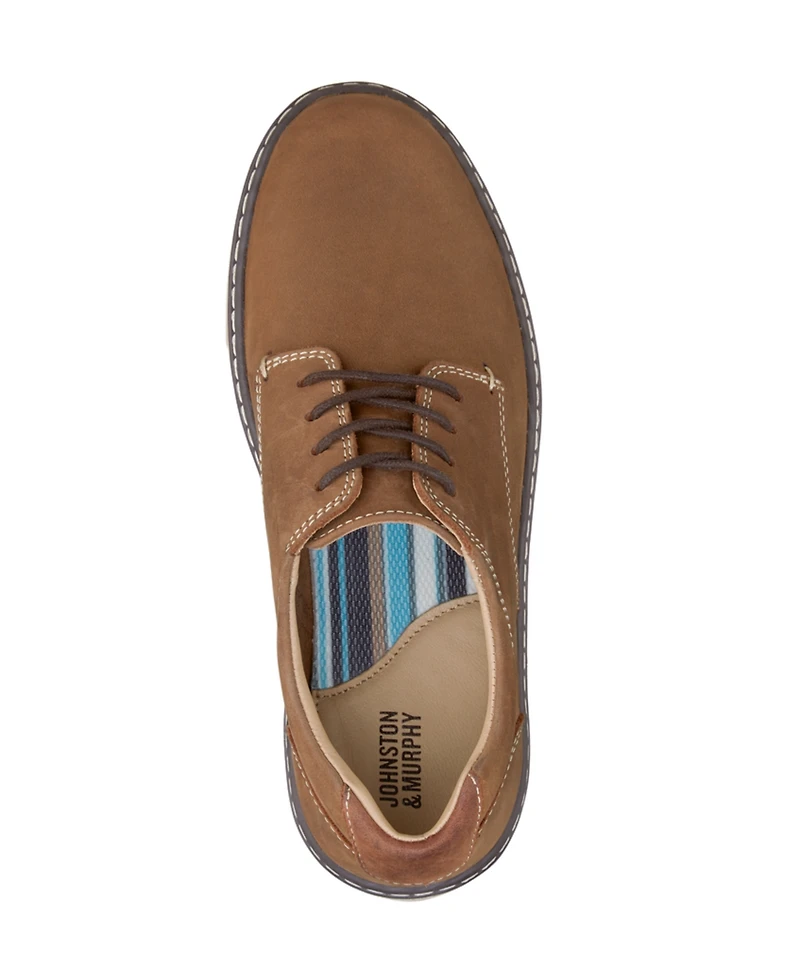 Johnston & Murphy Big Boys McGuffey Plain Toe Shoe