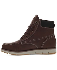 Levi's Men's Dean Wx Ul Faux-Leather Rugged Casual Hiker Chukka Boots