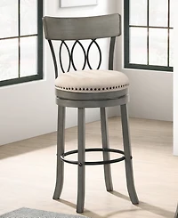 Lilip Nail Head Trim Bar Chair, Set of 2