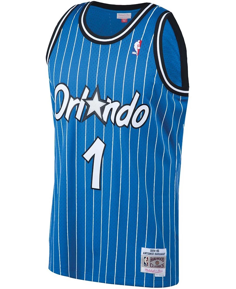 Men's Penny Hardaway Blue Orlando Magic 1994-95 Hardwood Classics Swingman Jersey