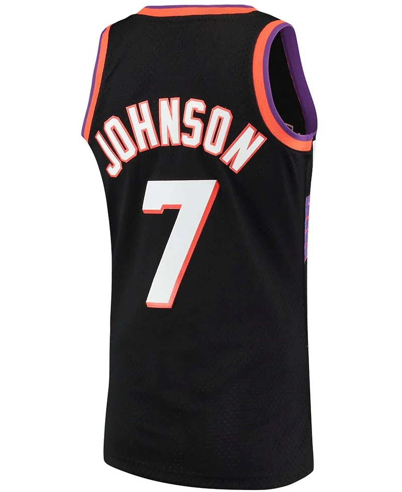 Men's Kevin Johnson Black Phoenix Suns 1996-97 Hardwood Classics Swingman Jersey