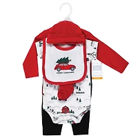 Hudson Baby Boys or Girls 6-Piece Newborn Wardrobe Collection (Gender-Neutral