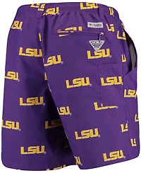 Men's Purple Lsu Tigers Backcast Ii 8" Omni-Shade Hybrid Shorts