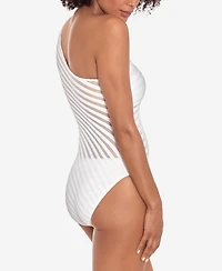 Lauren Ralph Lauren One Shoulder One Piece