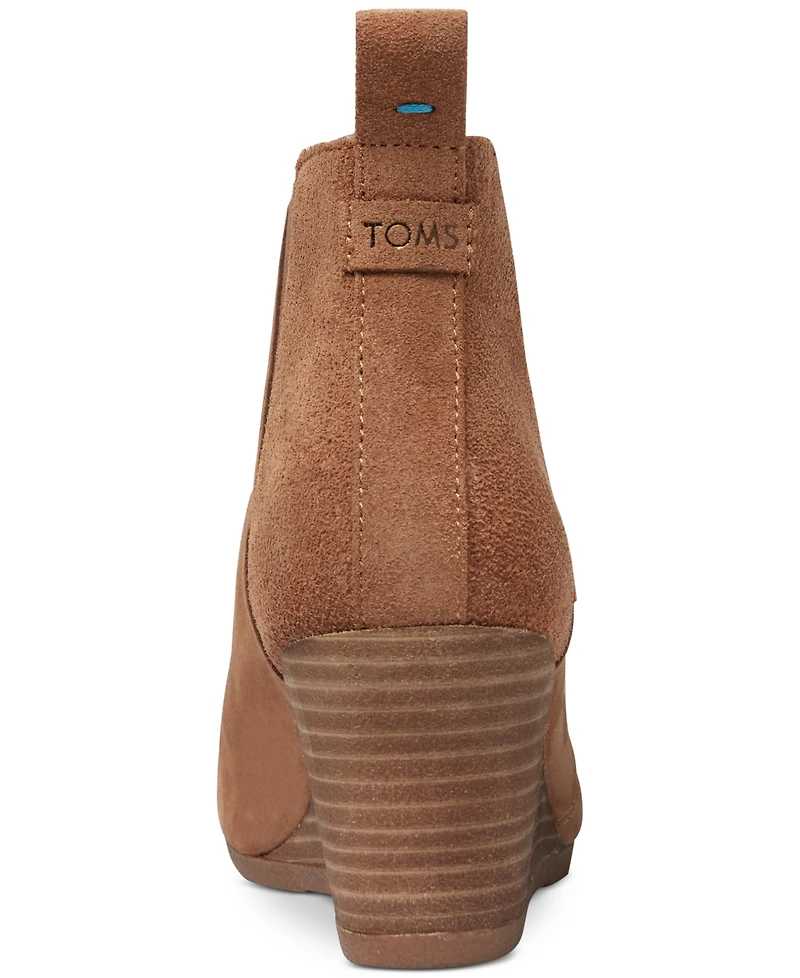 Toms Women's Kelsey Wedge Booties