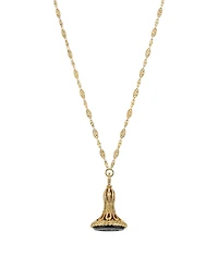 2028 Gold-Tone Pendant Necklace
