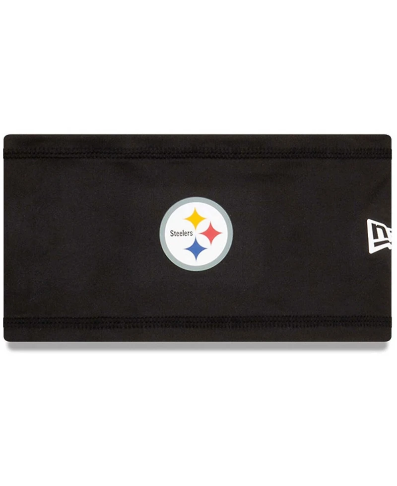 Men's Black Pittsburgh Steelers Official Training Camp Headband