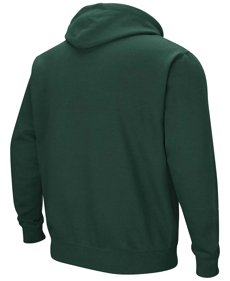 Men's Green Miami Hurricanes Arch Logo 3.0 Pullover Hoodie