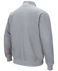Men's Heathered Gray Tennessee Volunteers Tortugas Team Logo Quarter-Zip Jacket