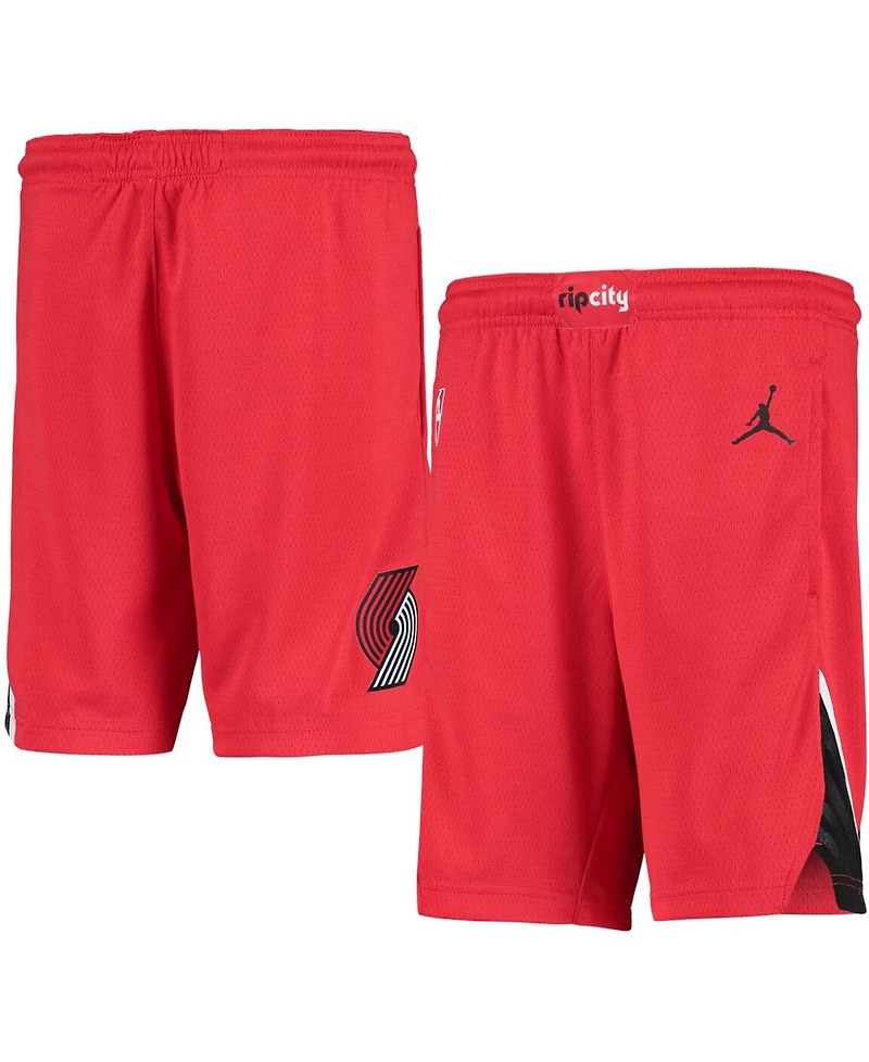Jordan Big Boys and Girls Portland Trail Blazers 2019/20 Swingman Performance Shorts
