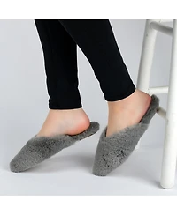 Journee Collection Women's Sundown Faux Fur Slipper