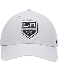 Men's Gray Los Angeles Kings Clean Up Adjustable Hat