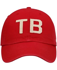 Women's Red Tampa Bay Buccaneers Finley Clean Up Adjustable Hat