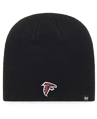 Men's Black Atlanta Falcons Primary Logo Knit Beanie