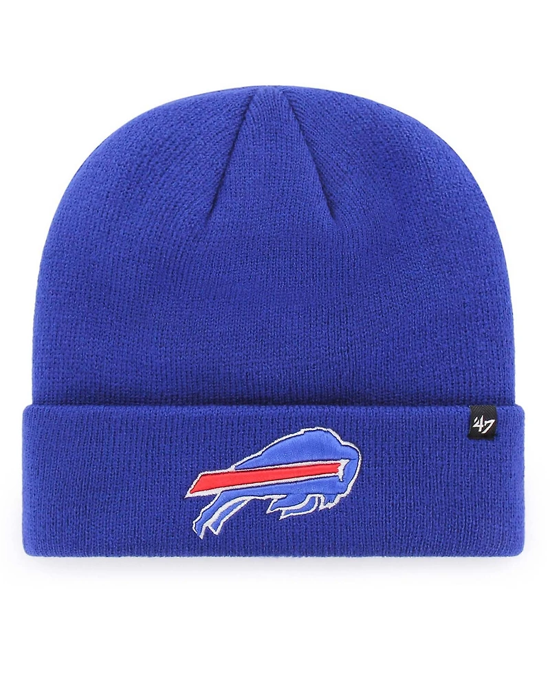 Boys Royal Buffalo Bills Basic Cuffed Knit Hat