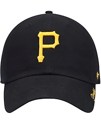 Women's Black Pittsburgh Pirates Team Miata Clean Up Adjustable Hat