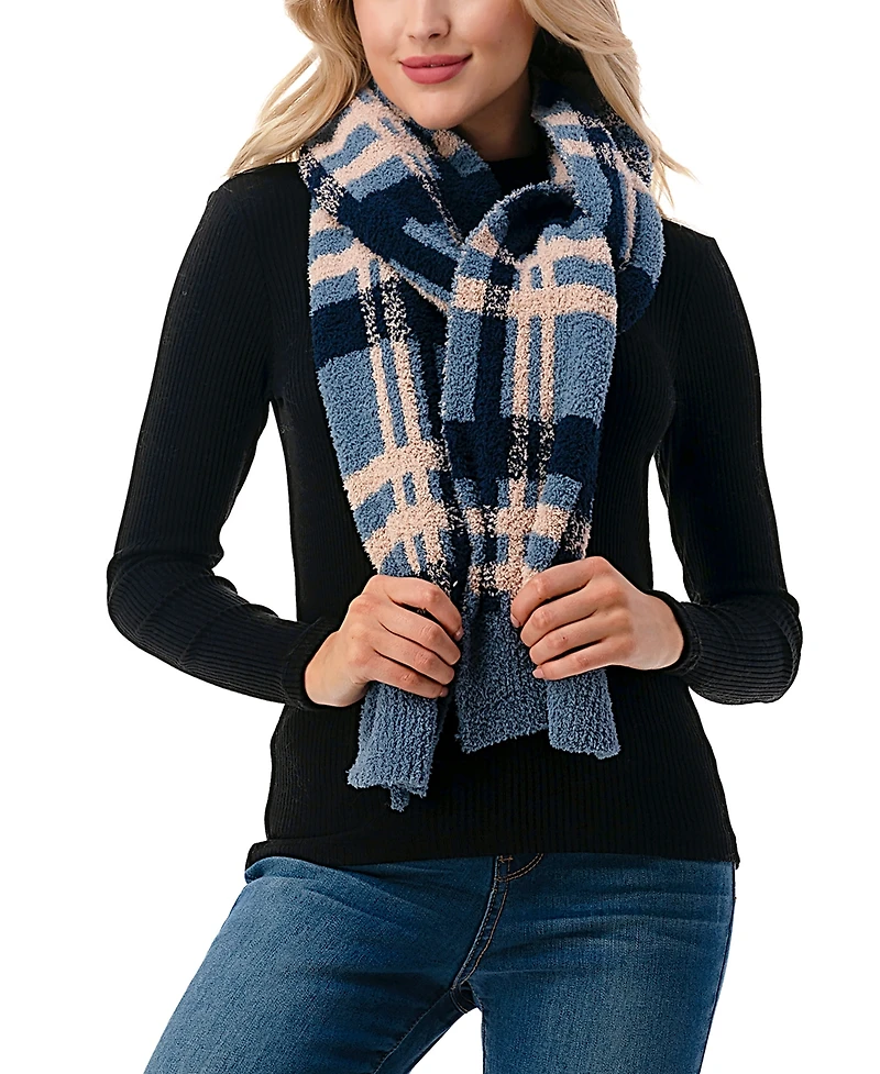 Marcus Adler Women's Ultra Soft & Cozy Plaid Scarf