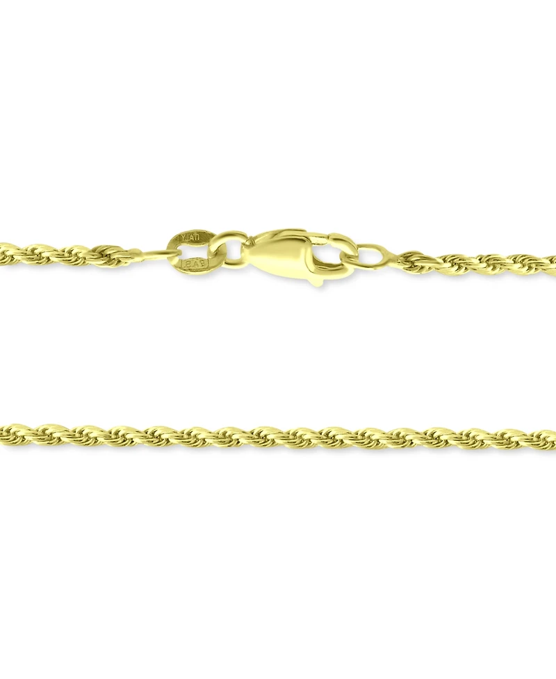 Giani Bernini Rope Link Bracelet in 18k Gold-Plated Sterling Silver, Created for Macy's