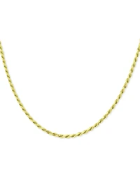 Giani Bernini Rope Link 24" Chain Necklace in 18k Gold-Plated Sterling Silver, Created for Macy's