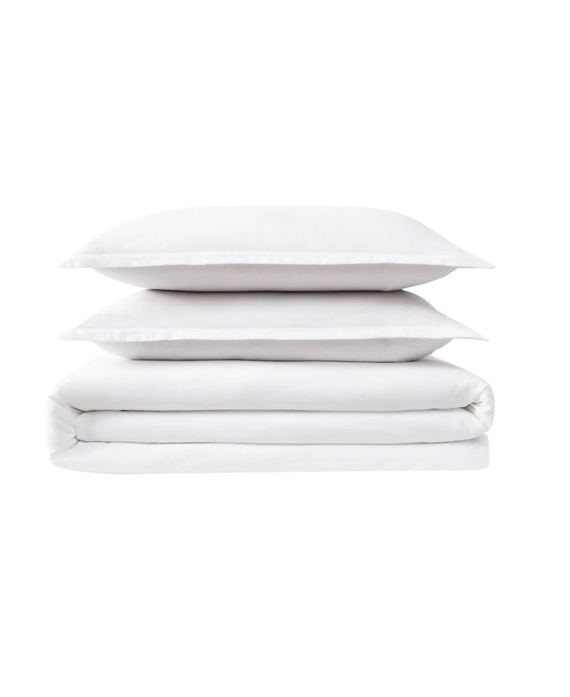 Frye Cotton/Linen 3 Piece Duvet Cover Set, Queen