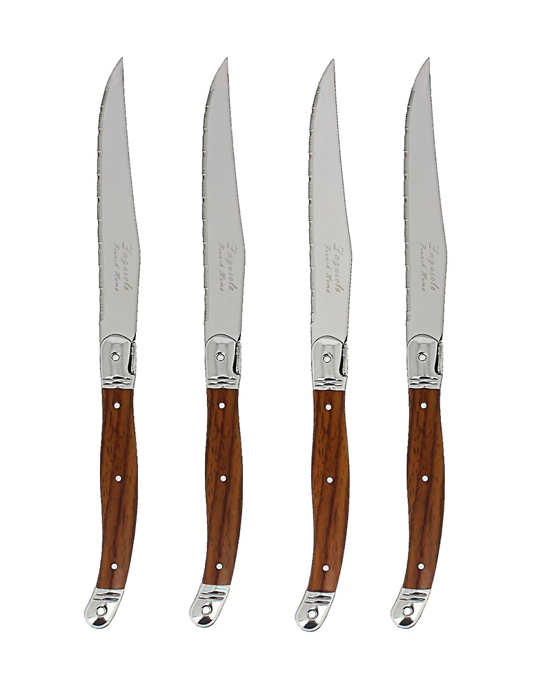 French Home Set of 4 Laguiole Steak Knives