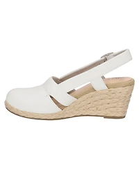 Easy Street Women's Stargaze Espadrille Slingback Wedges