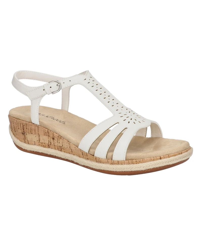 Easy Street Women's Dorinda Wedge Sandals