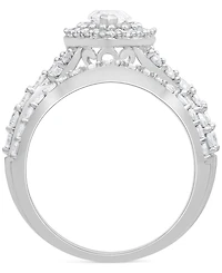 Diamond Marquise Bridal Set (2 ct. t.w.) in 14k White Gold