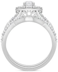 Diamond Bridal Set (2 ct. t.w.) in 14k White Gold