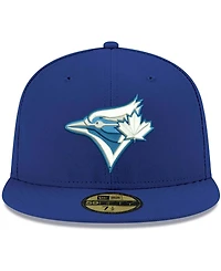 Men's Royal Toronto Blue Jays Logo White 59FIFTY Fitted Hat