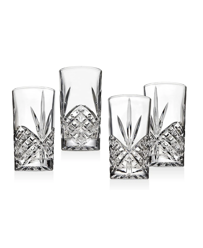 Godinger Dublin Highball Glasses - 12oz., Set of 4
