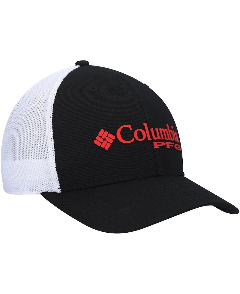 Men's Black Nebraska Huskers Pfg Logo Snapback Hat