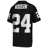 Mitchell & Ness Big Boys and Girls Charles Woodson Black Las Vegas Raiders 1998 Legacy Retired Player Jersey
