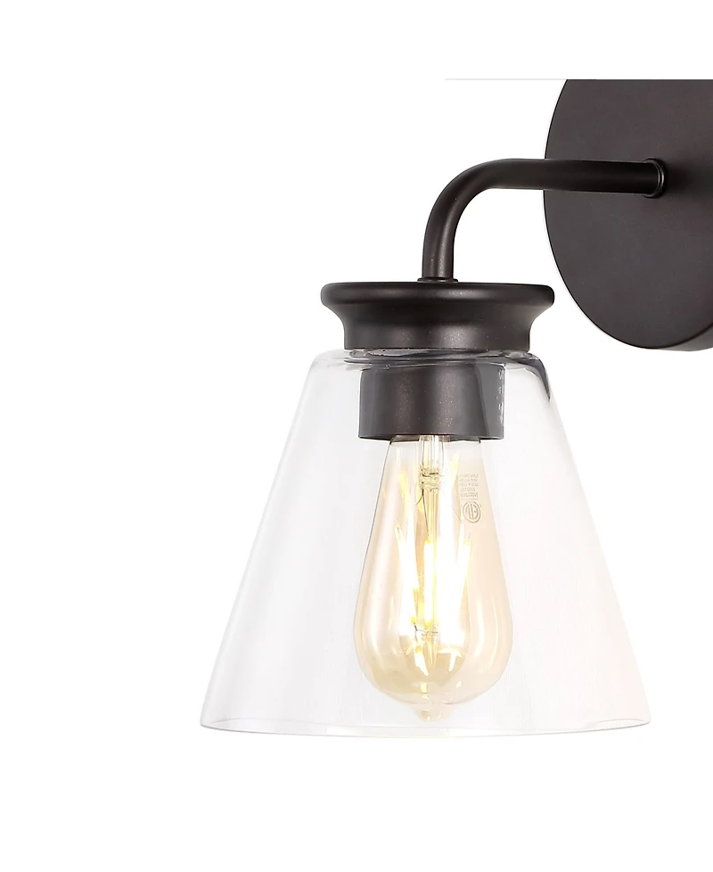 Kondo 1-Light Modern Farmhouse Iron Led Vanity