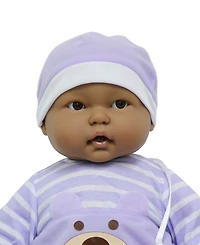 Lots to Cuddle Babies 20" Hispanic Baby Doll Purple Outfit - Purple
