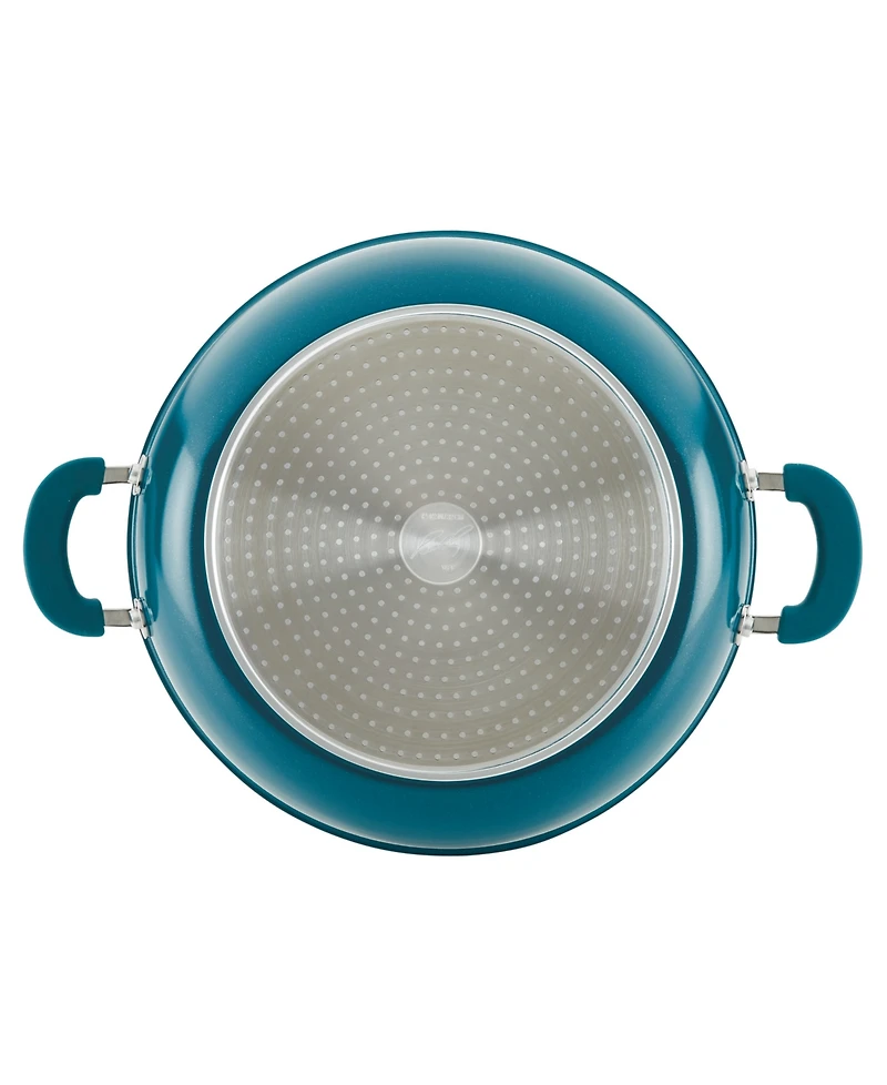 Rachael Ray Create Delicious Stackable Nonstick 8-Pc. Cookware Set