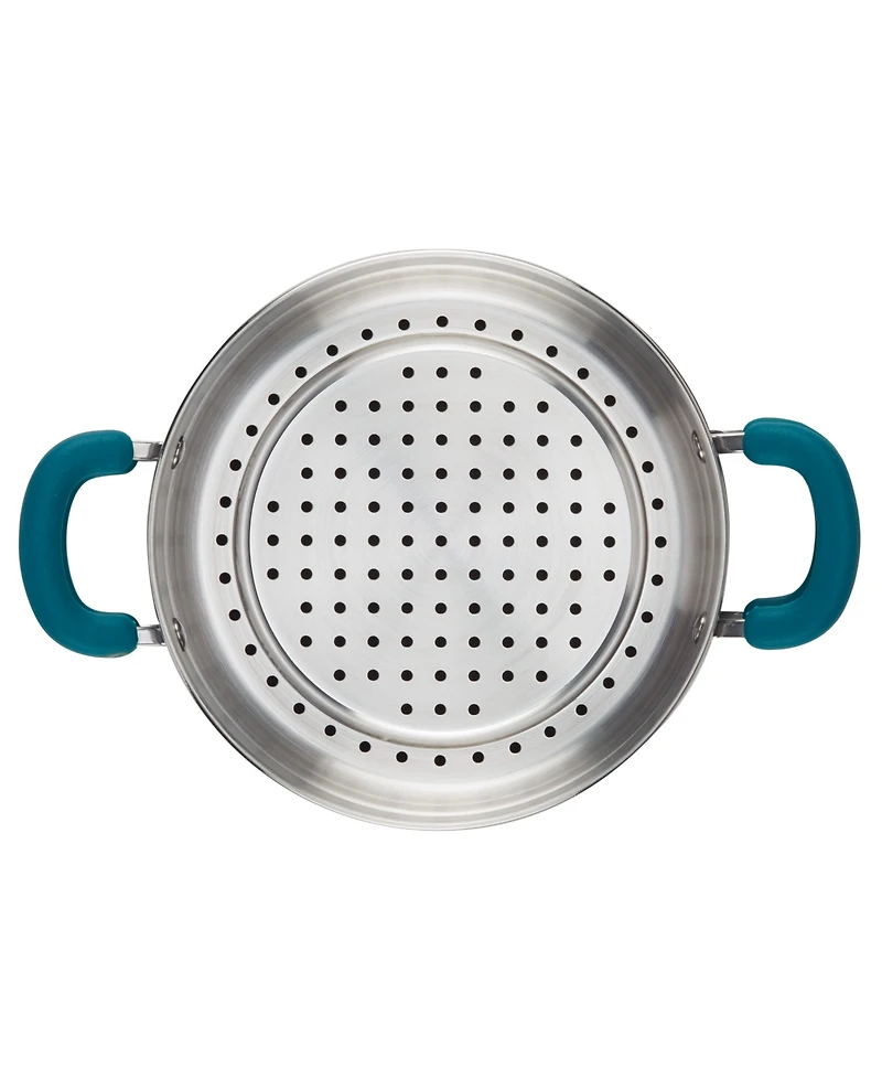 Rachael Ray Create Delicious Hard Anodized Aluminum Nonstick 3-Qt. Steam Set