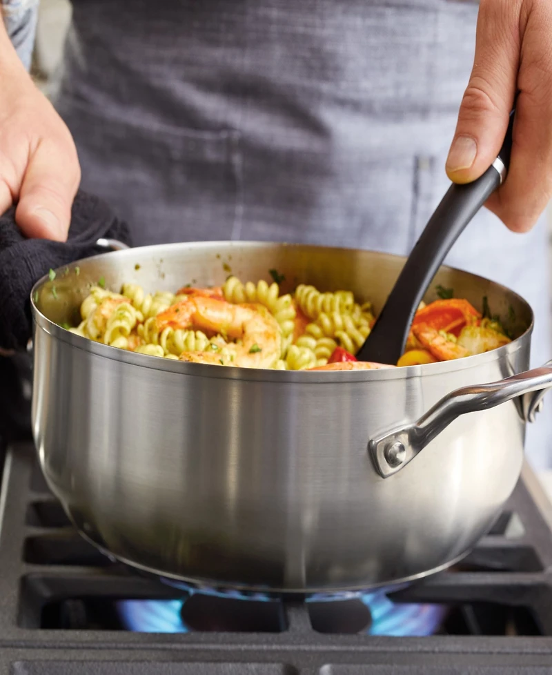 KitchenAid 3-Ply Base Stainless Steel 4 Quart Induction Casserole with Lid