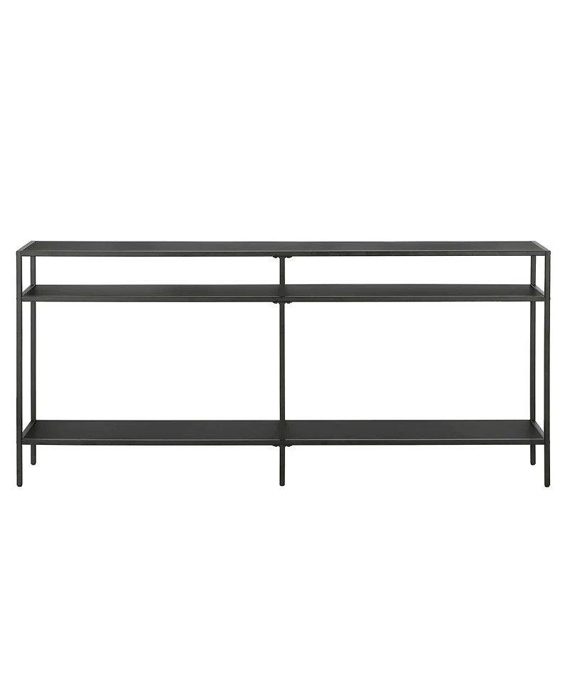 Sivil 64" Console Table with Shelves