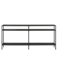 Sivil 64" Console Table with Shelves