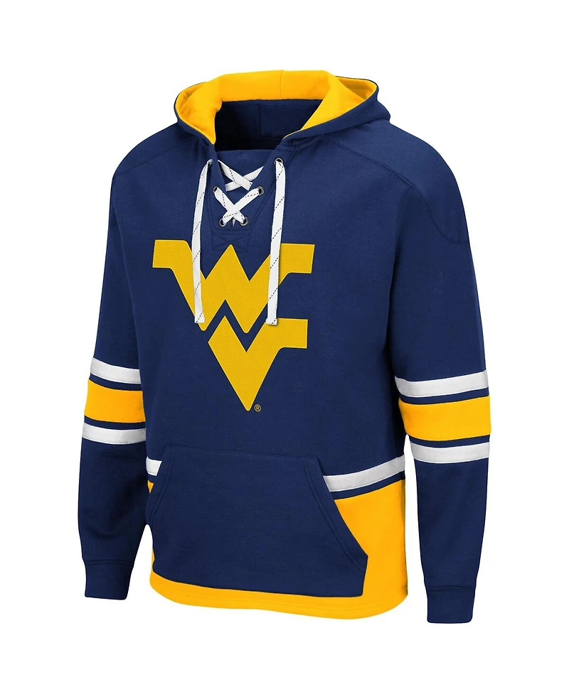 Men's West Virginia Mountaineers Lace Up 3.0 Pullover Hoodie